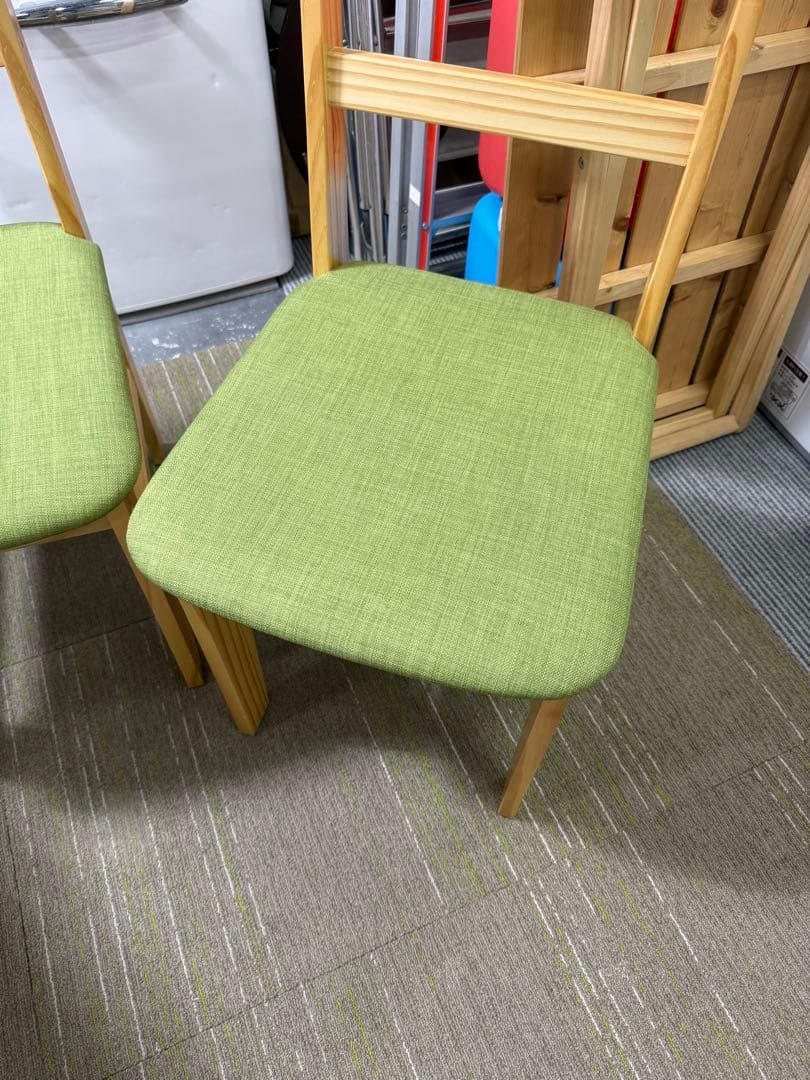 【洗浄消毒作業済】LOWYA ニューナディア　ダイニングテーブル＆チェア2脚