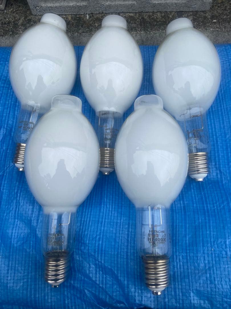 中古品　HF400X 水銀灯ランプ　5個セット