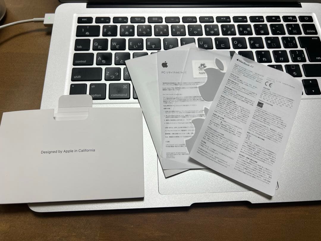 MacBook Air 13インチ　2017年モデル　ワンオーナー　修理歴なし