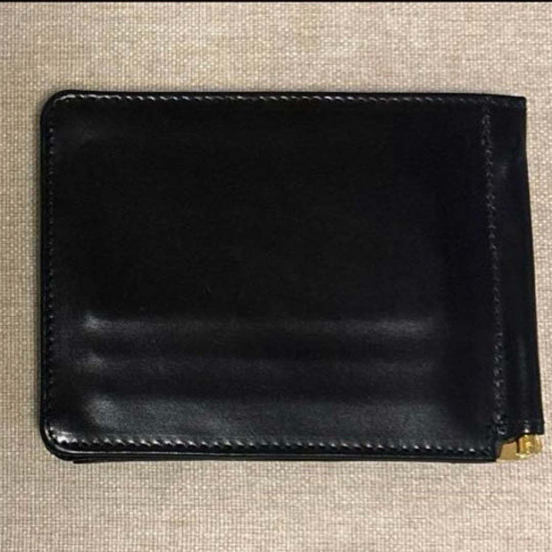 ⭐️特別価格‼️GLEN マネークリップ ブラック ポケット付き