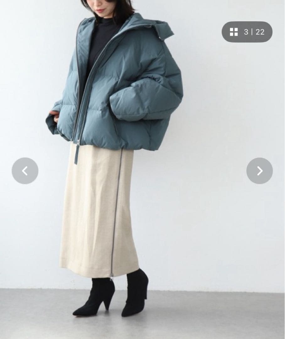 upper hights Olten ダウン　美品 abuuu