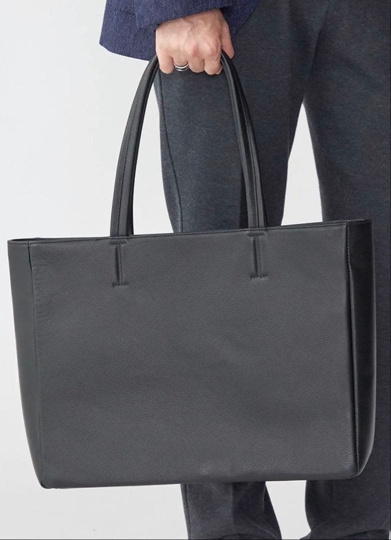 SHIPS シップス メンズ トートバッグ ブラック 黒 新品 未使用