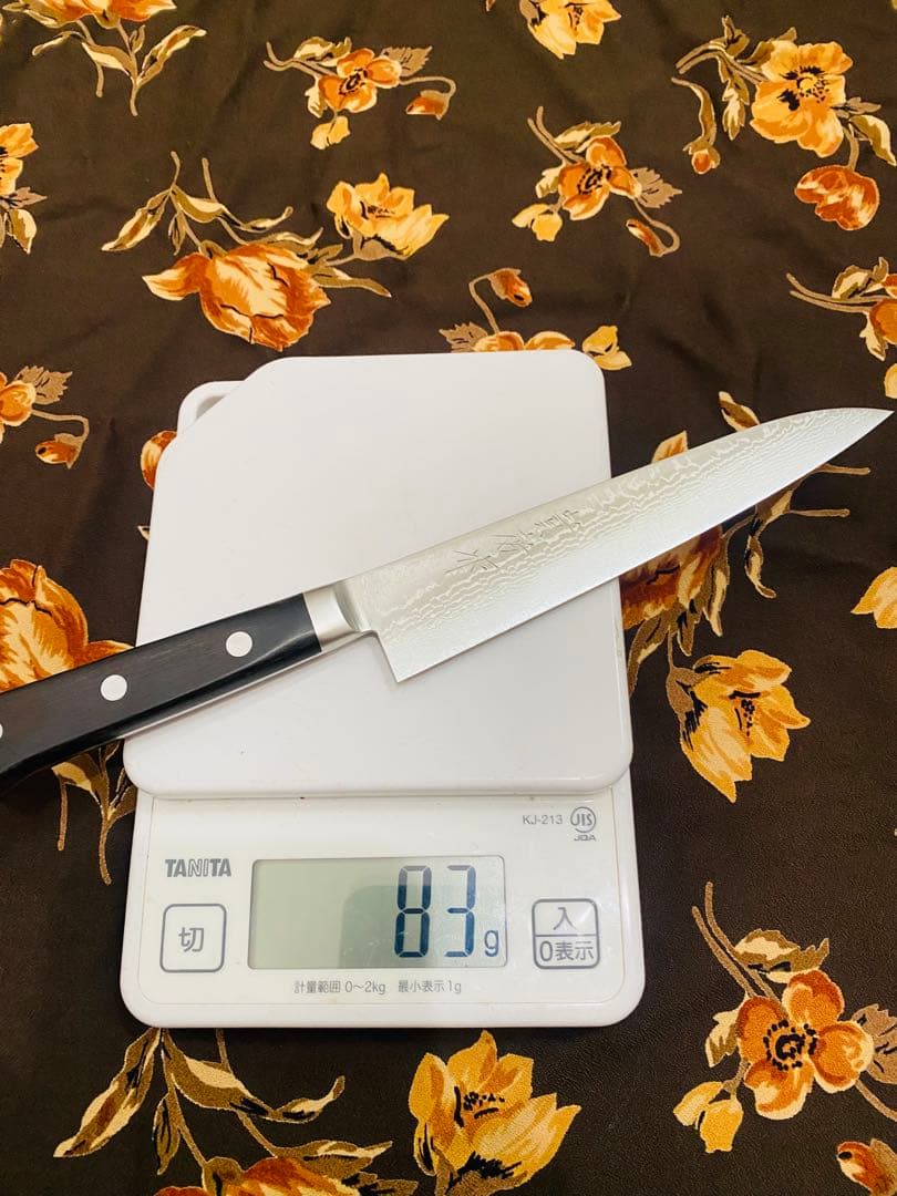 岩井 貴行 V金10号 ダマスカス ペティーナイフ 150mm 合板柄