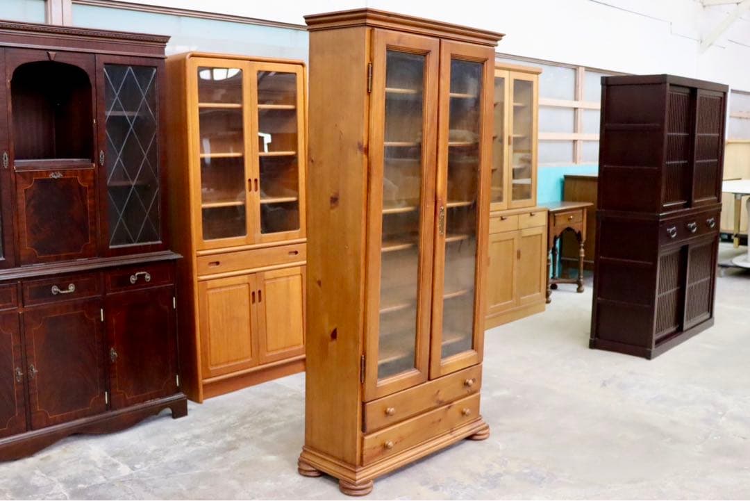 GMIK230○スペイン製 ブックシェルフ 本棚 書棚 シェルフ キャビネッ