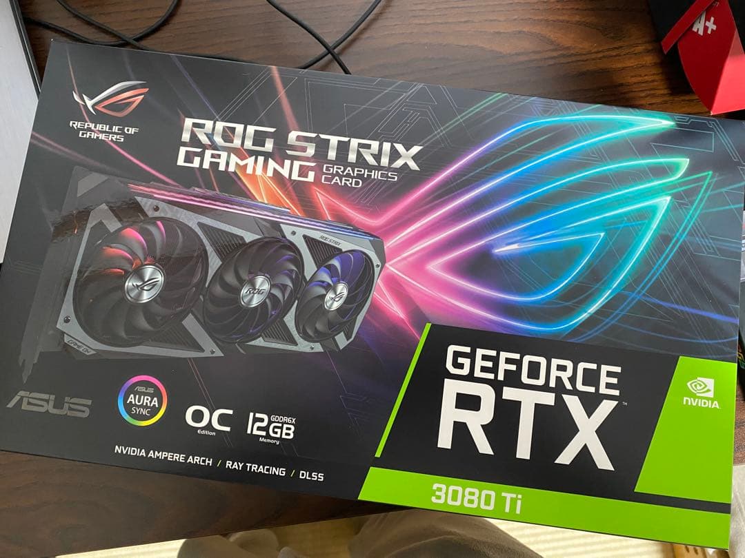 グラフィックボード・グラボ・ビデオカード ASUS ROG STRIX 3080TI 12GB