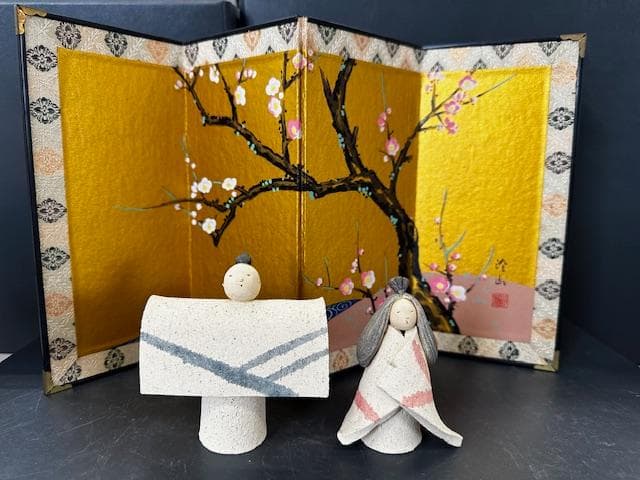 雛飾り　野崎賀代子作