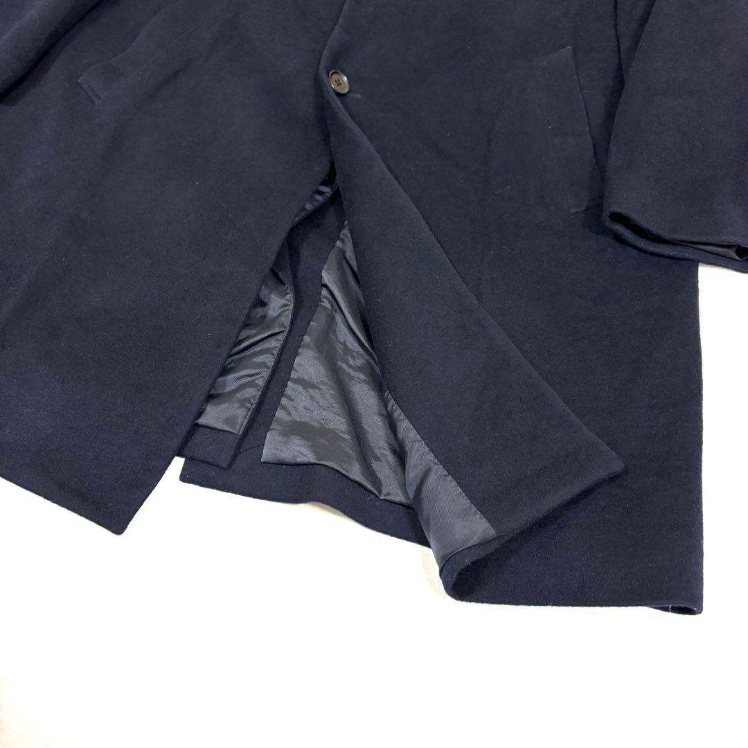 UNIQLO カシミヤ混　チェスターコート　NAVY XXL ロングコート
