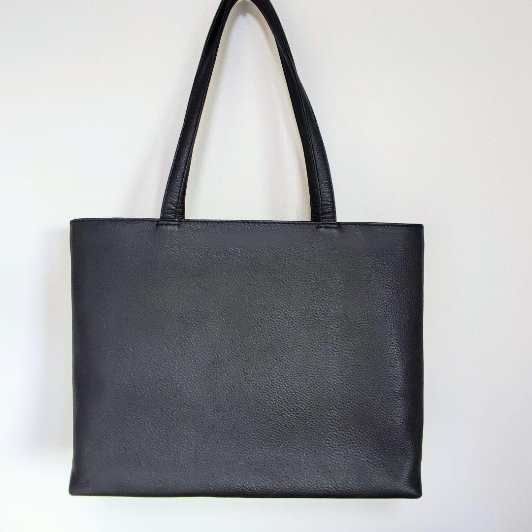 HushTug(ハッシュタグ) トートブラック 本革