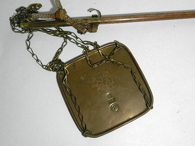 重さの単位が匁（もんめ）貫（かん）の時代の竿秤（さおばかり）