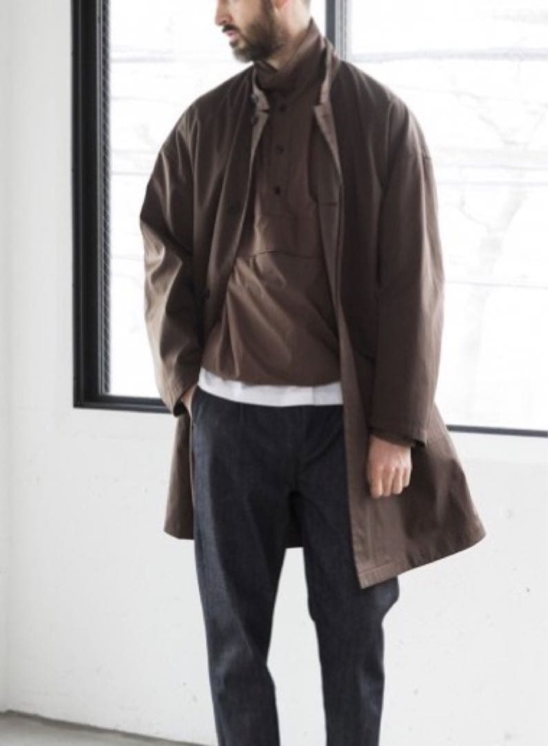 STILLBYHANDスティルバイハンドCO02203スタンドカラー