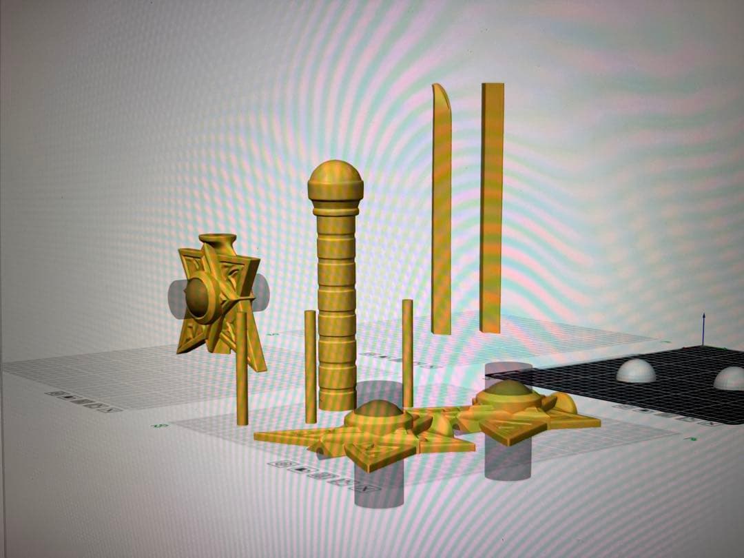 けるちゃん　光の剣&雷神剣