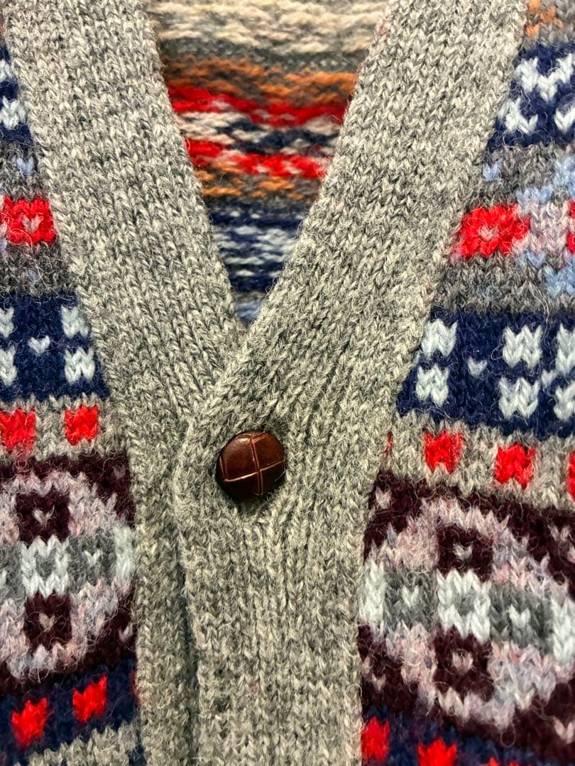 ⭐︎期間限定値下げ⭐︎Jamieson's フェアアイル柄 カーディガン