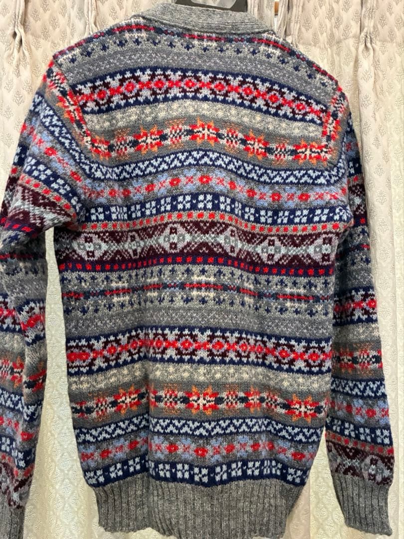 ⭐︎期間限定値下げ⭐︎Jamieson's フェアアイル柄 カーディガン