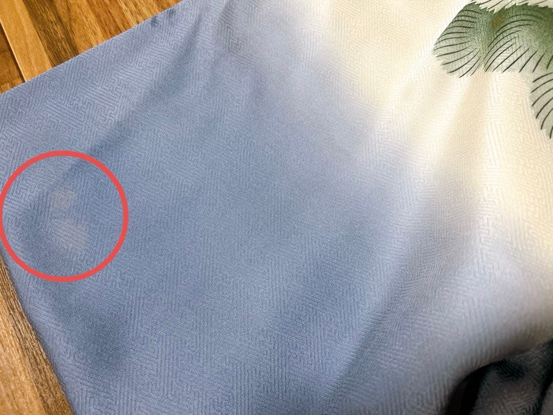 人気の総絞り被布♡七五三　3歳　男の子　フルセット　一式　青系　鷹　正絹