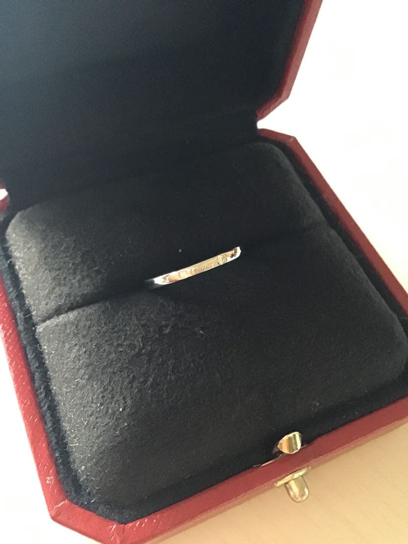 Cartier バレリーナカーブウエデイングリング　49号