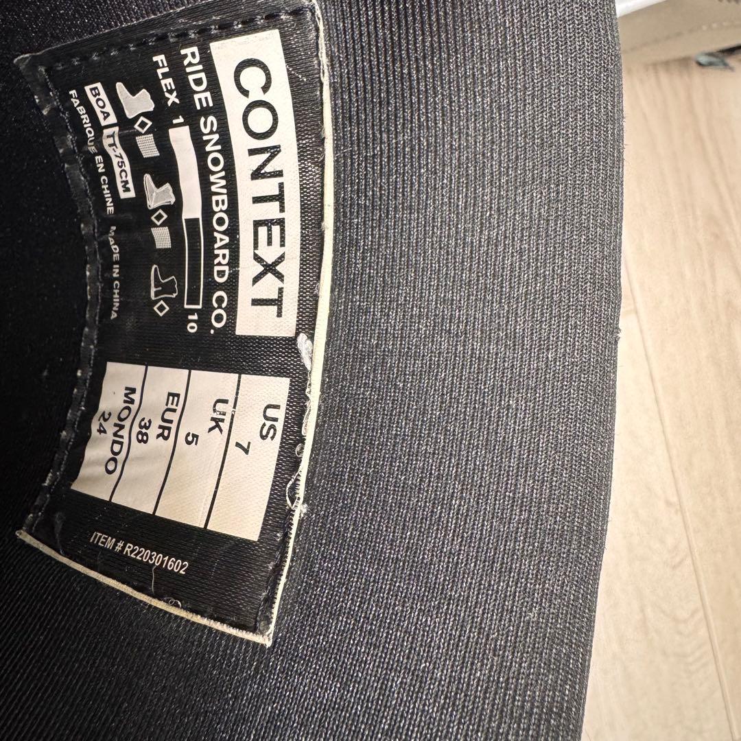 RIDE CONTEXT スノーボードブーツ 25.5cm