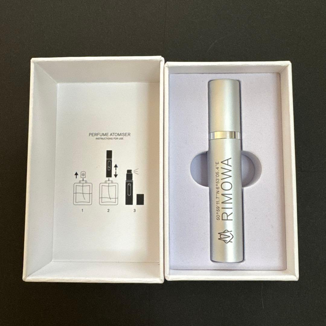 毎日壁球【新品未使用】RIMOWA パフューム アトマイザー シルバー
