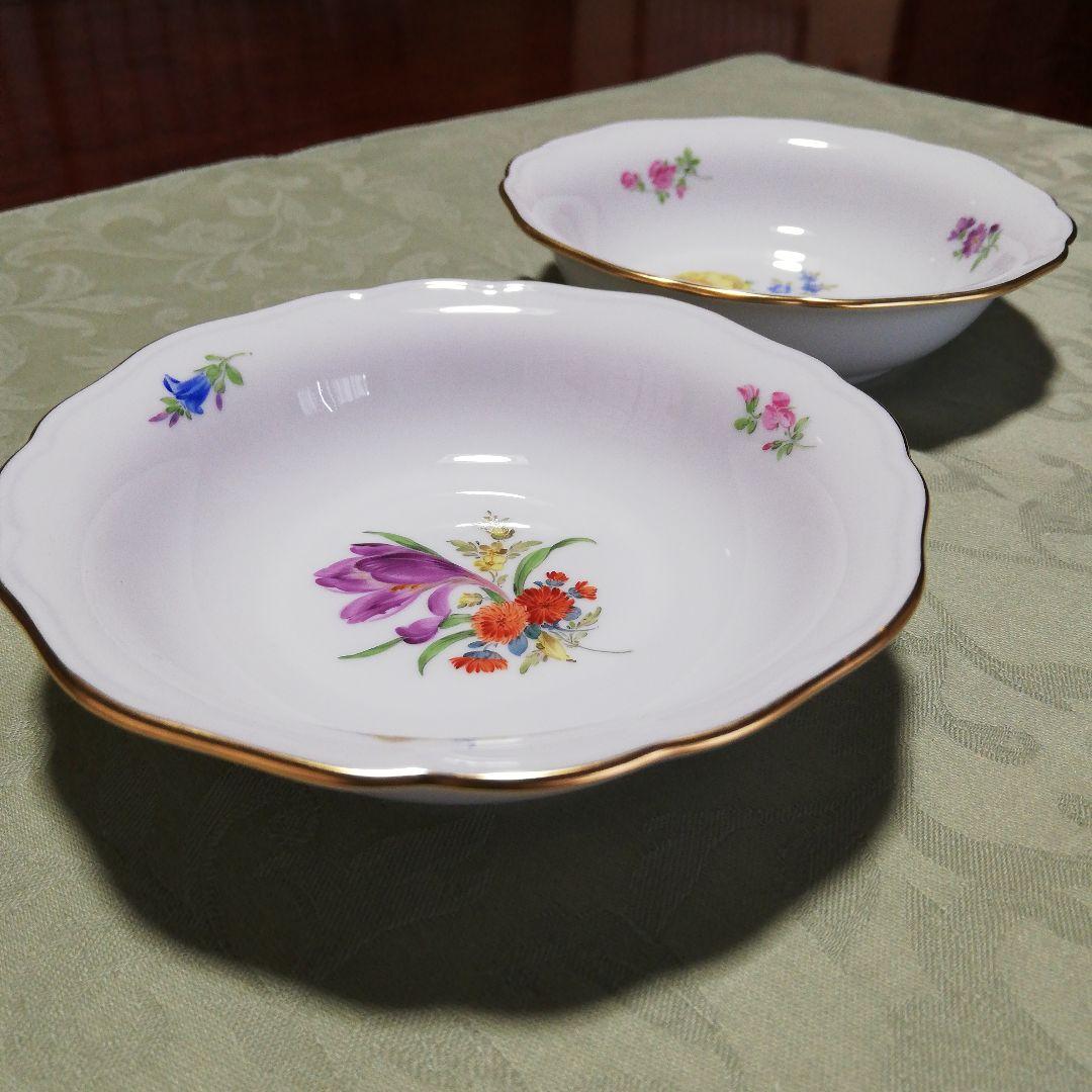 希少✨️ マイセン ベーシックフラワー 小鉢 深皿 ２枚セット 新品未使用