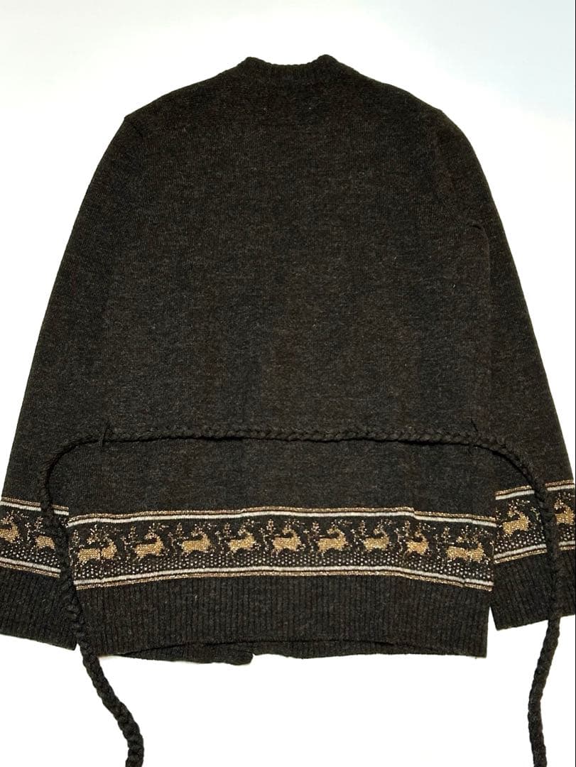 NUMBER(N)INE 02AW ジョージ期　ボタンレスカーディガン　極美品