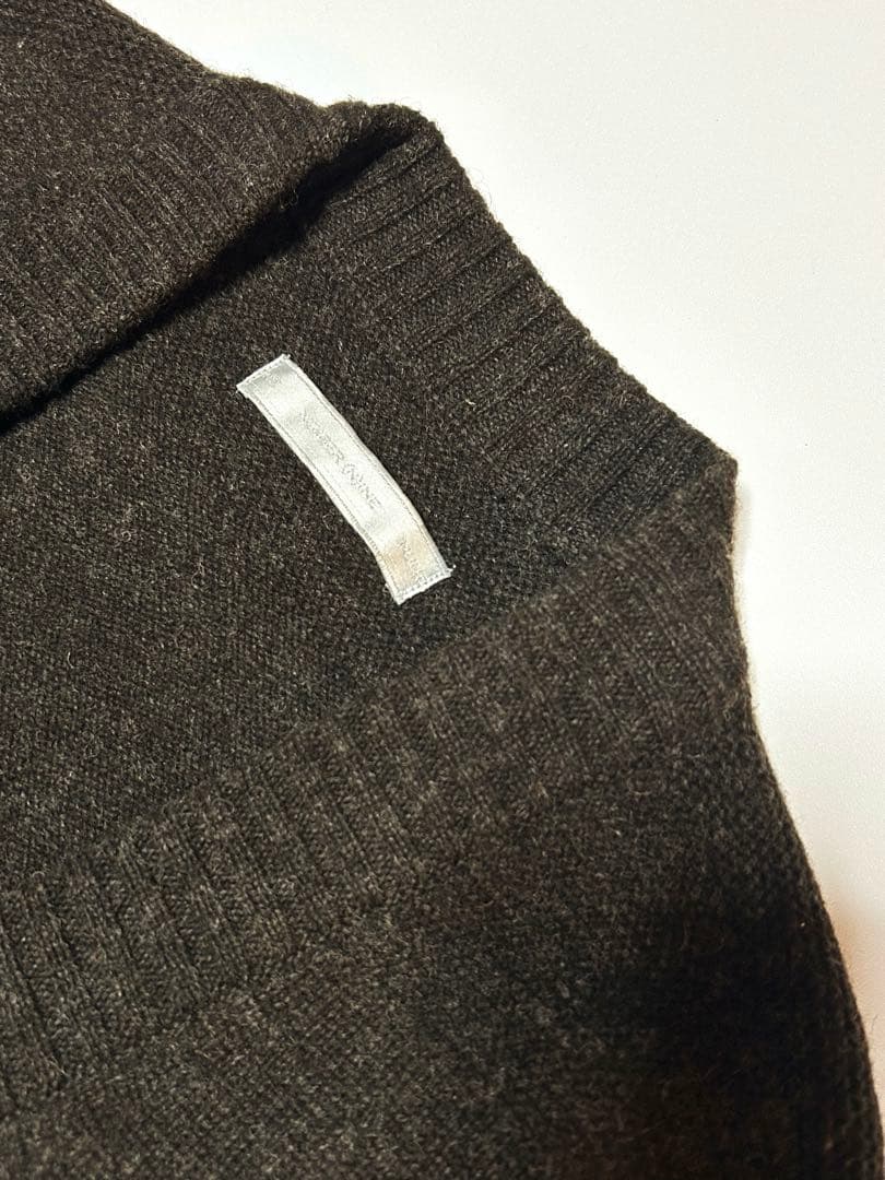 NUMBER(N)INE 02AW ジョージ期　ボタンレスカーディガン　極美品