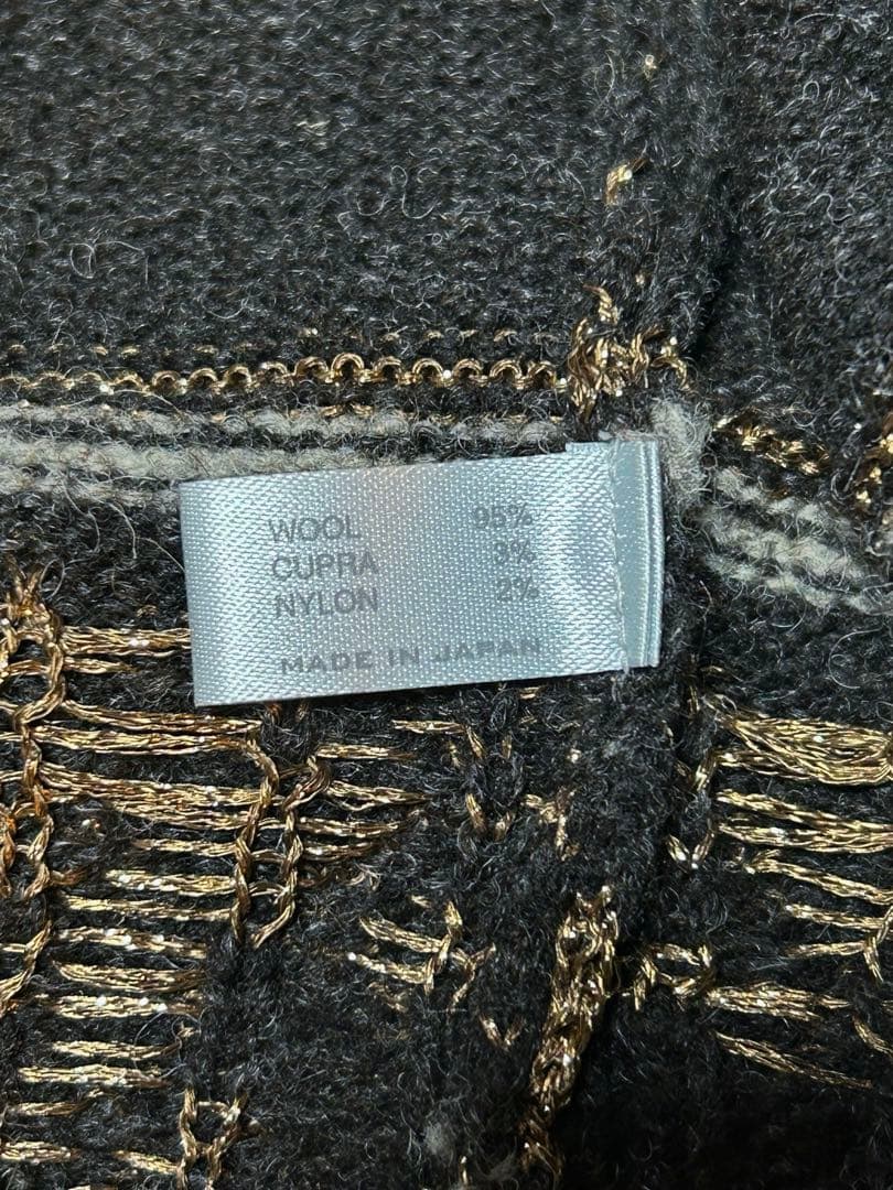 NUMBER(N)INE 02AW ジョージ期　ボタンレスカーディガン　極美品