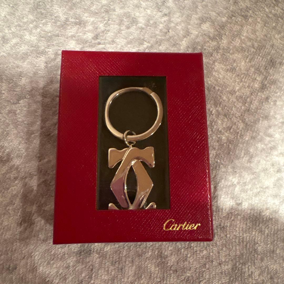 新品未使用　カルティエ　キーリング　シルバー