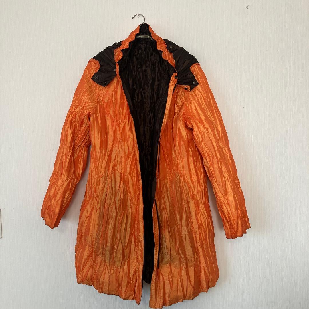 ウ*サ様 大きい未使用✨️ HIROKO BIS リバーシブルプリーツ加工ダウン