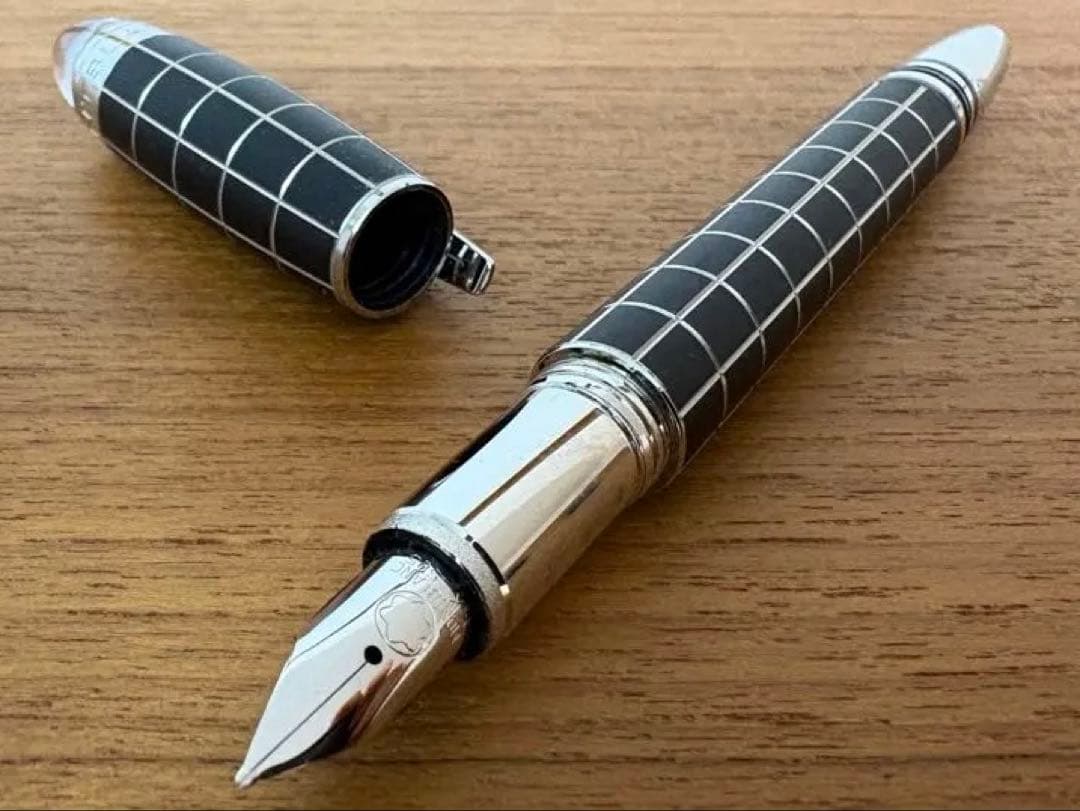 モンブラン MONTBLANC スターウォーカー メタルラバー 万年筆