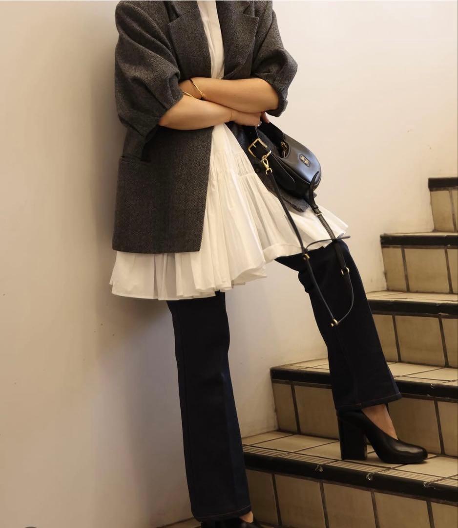 ワンピース Deuxieme Classe MARILYNMOON TIERED DRESS