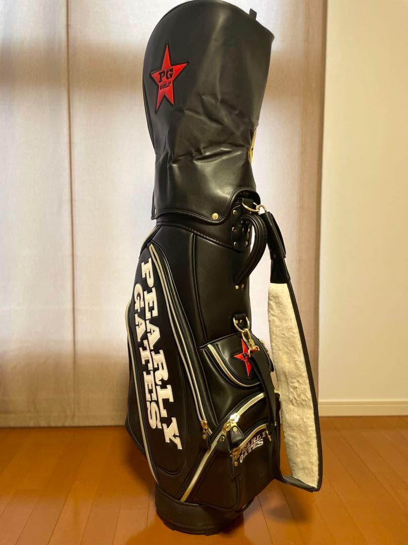 PEARLY GATES ブラックキャディバッグ