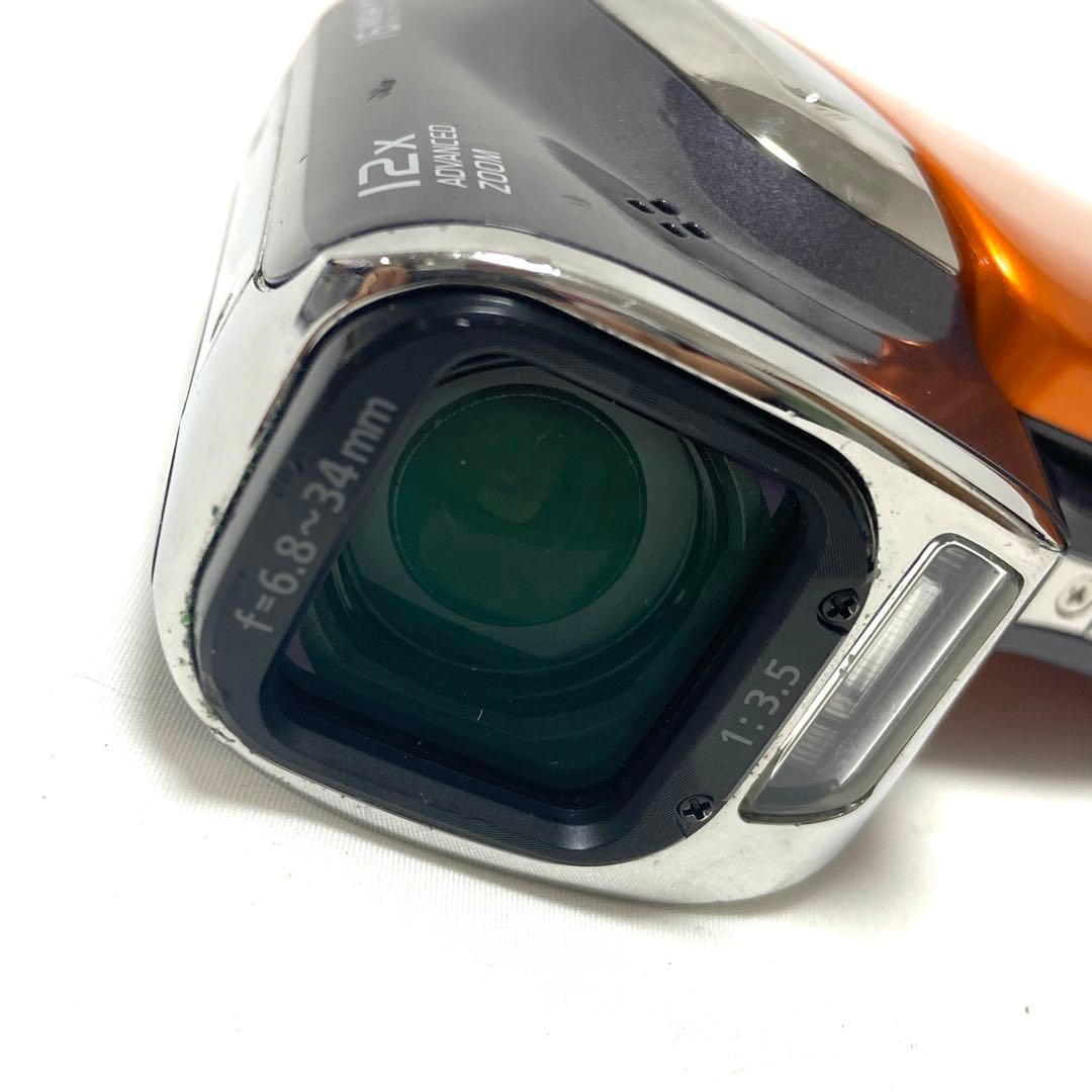 Panasonic HX-WA10 オレンジ ビデオカメラ 動作品