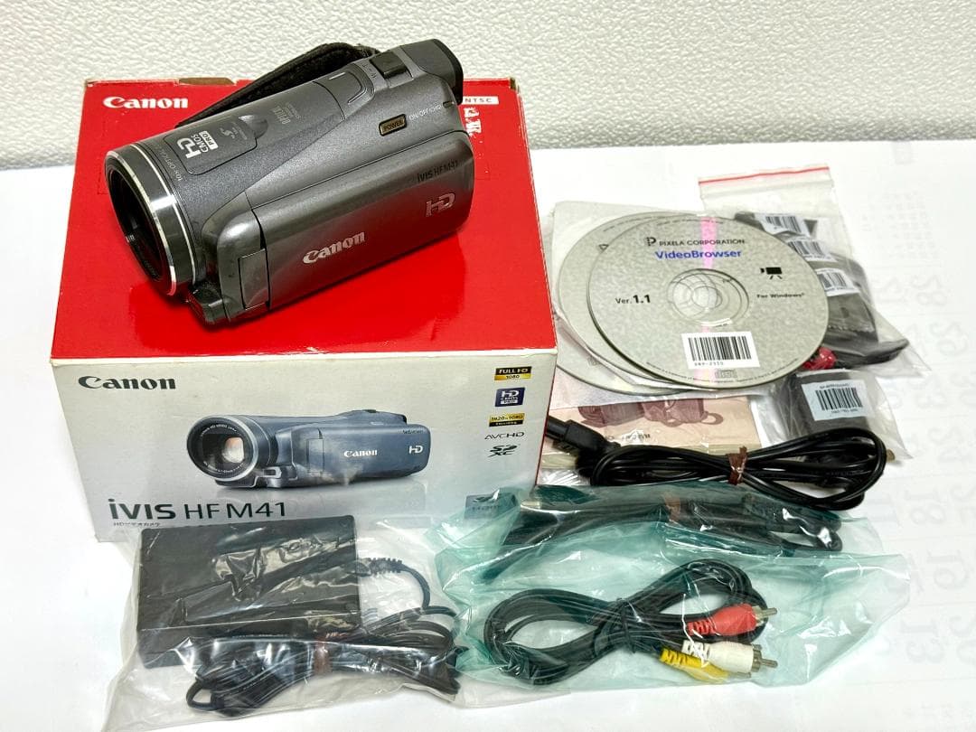 キャノン IVIS HF M41 ビデオカメラ（中古）