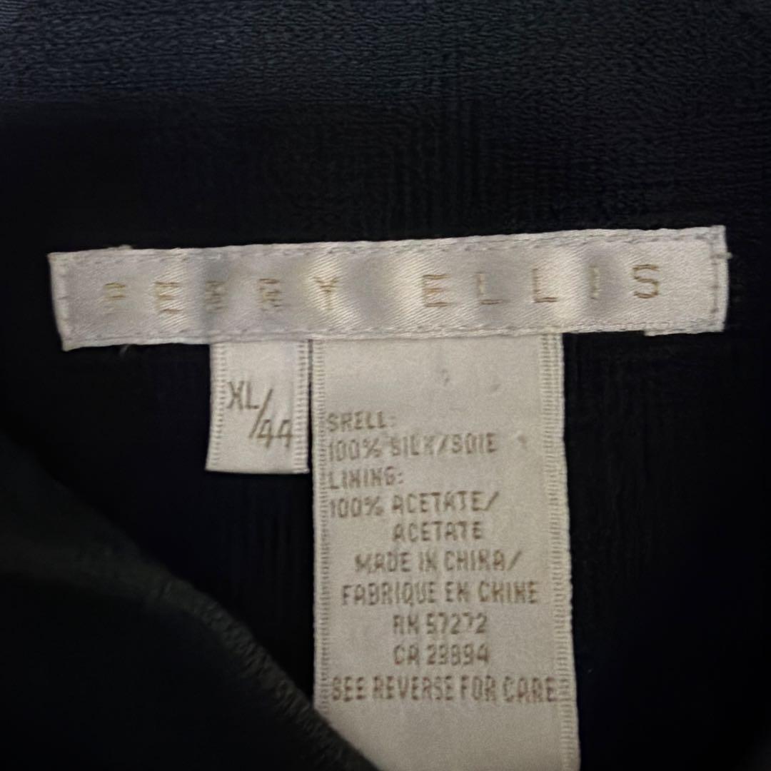 perry Ellis ペリーエリス　シルク100% ブルゾン　90s