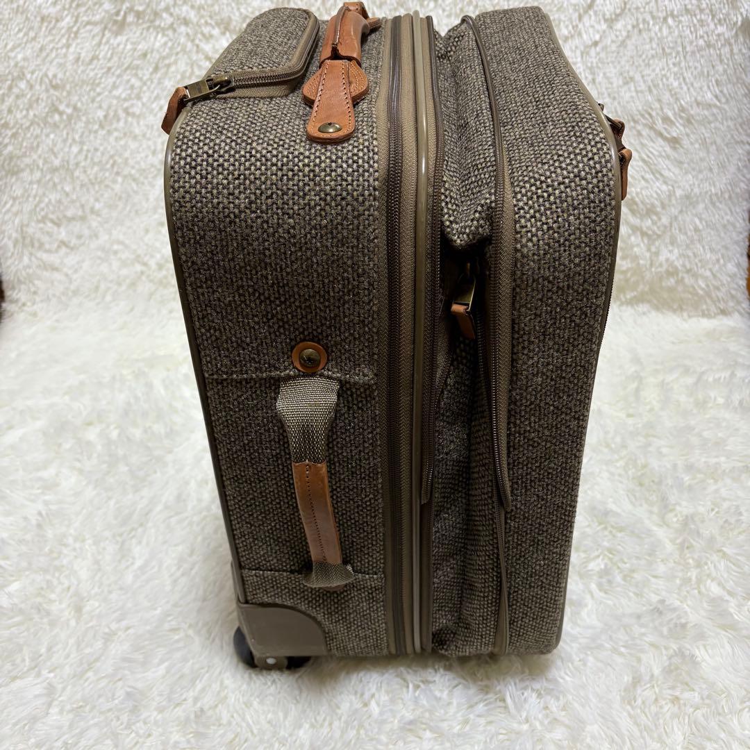 hartmann キャリーケース　ツイード