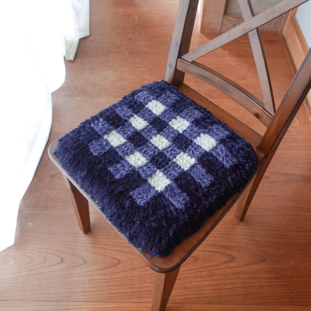 013 ノッティング織 椅子敷き