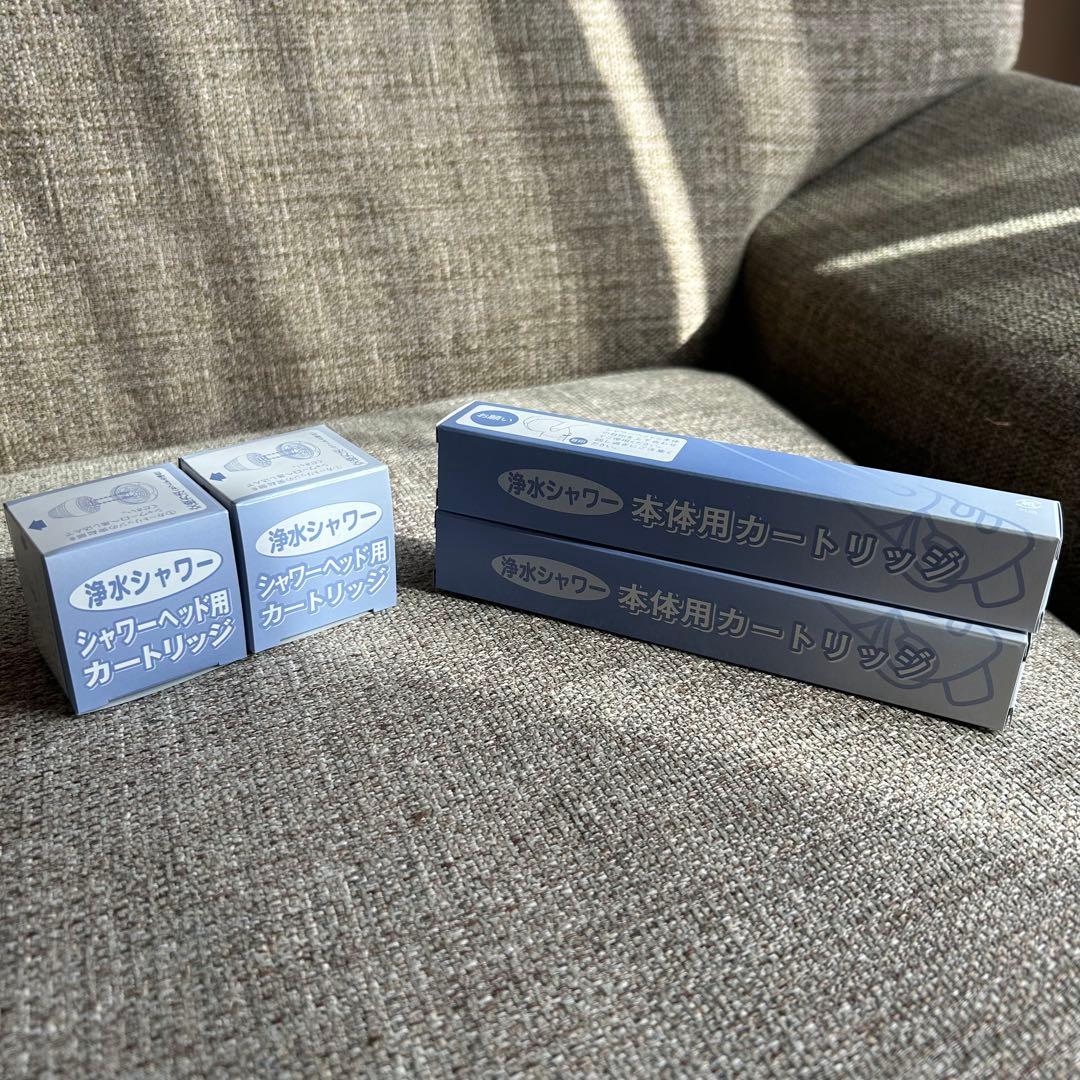 素粒水　２個セット　フリーサイエンス　浴室シャワー用カートリッジ