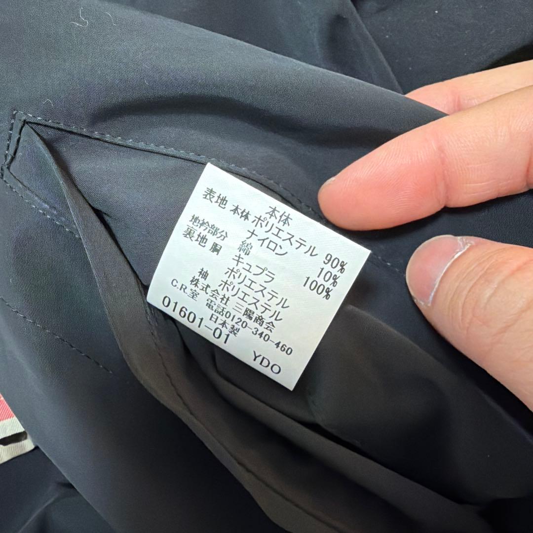 Burberry ブラック トレンチコート ベルト付き