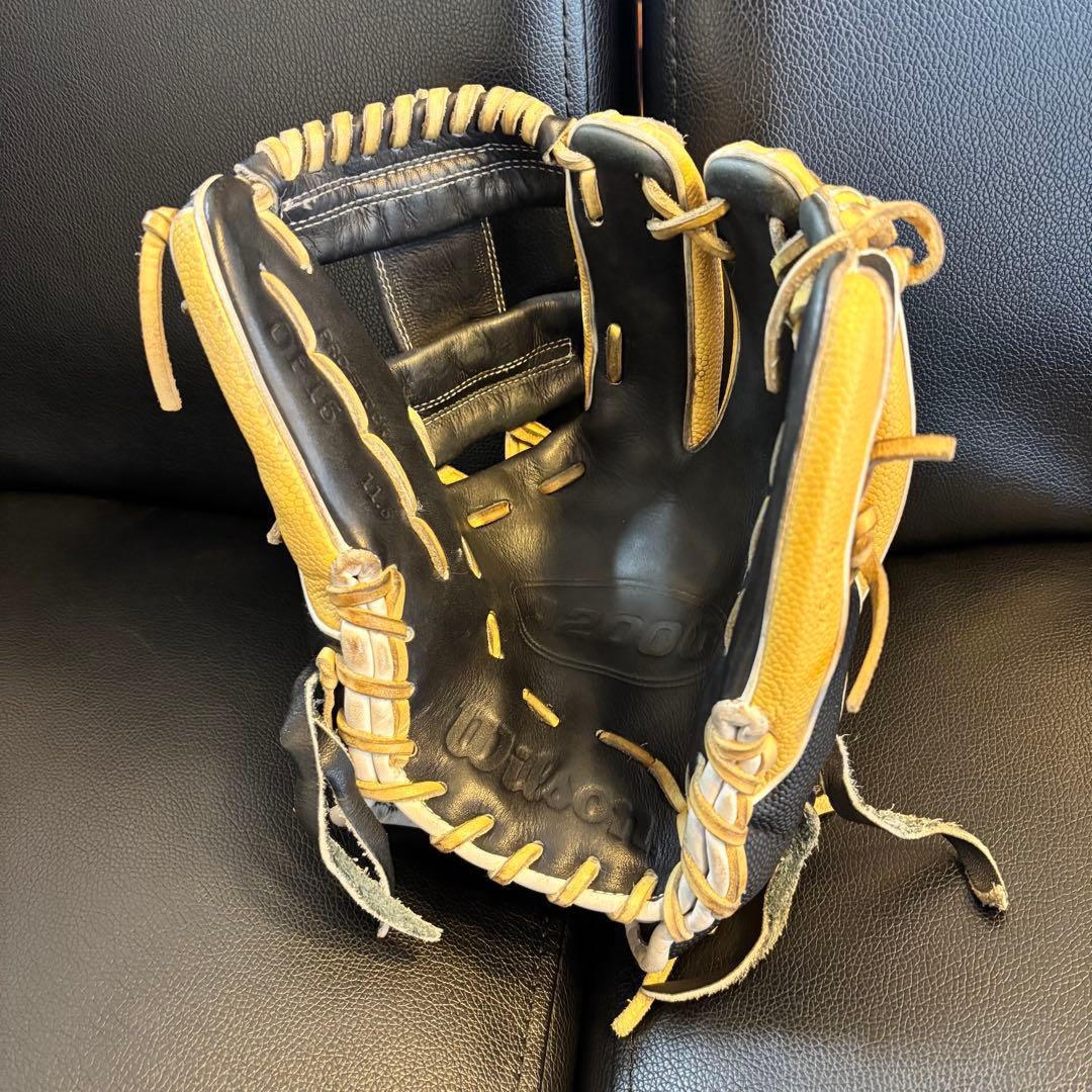 柴田竜拓に憧れる　Wilson 硬式グローブ A2000 DP15 ペドロイア