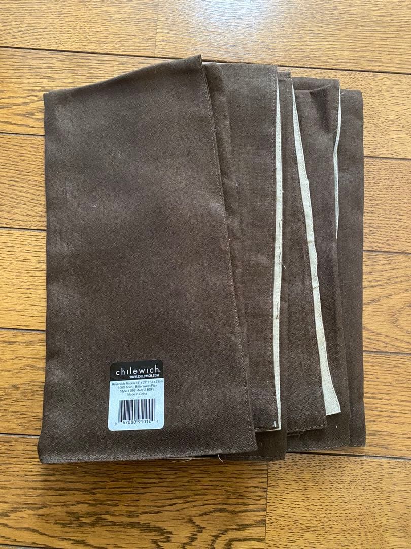 Chilewich リバーシブルナプキン　4枚セット　53cm