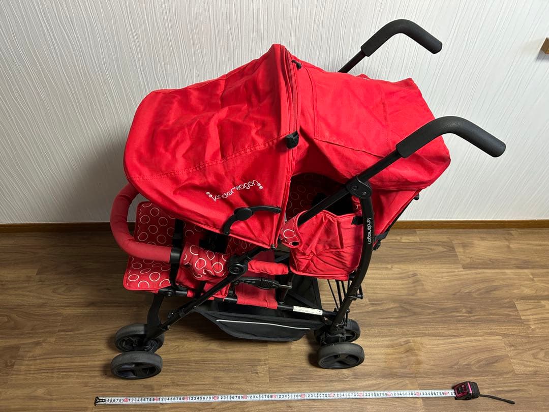 キンダーワゴン　二人乗りベビーカー　DuoシティJUMP