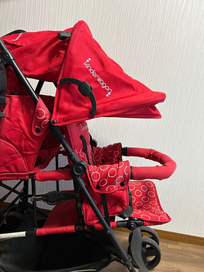 キンダーワゴン　二人乗りベビーカー　DuoシティJUMP