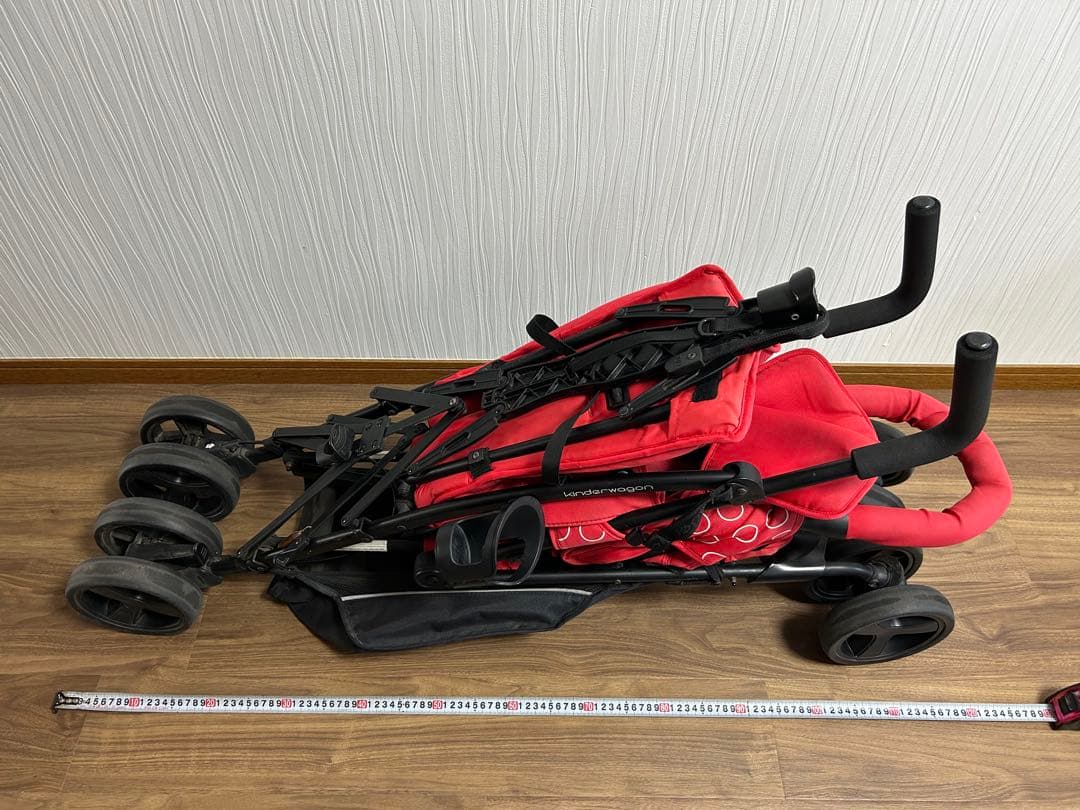 キンダーワゴン　二人乗りベビーカー　DuoシティJUMP