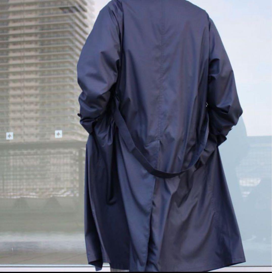 p*i様 オーラリー　スーパーライトポリエステルサテンカラーコート　美品　Mサイ