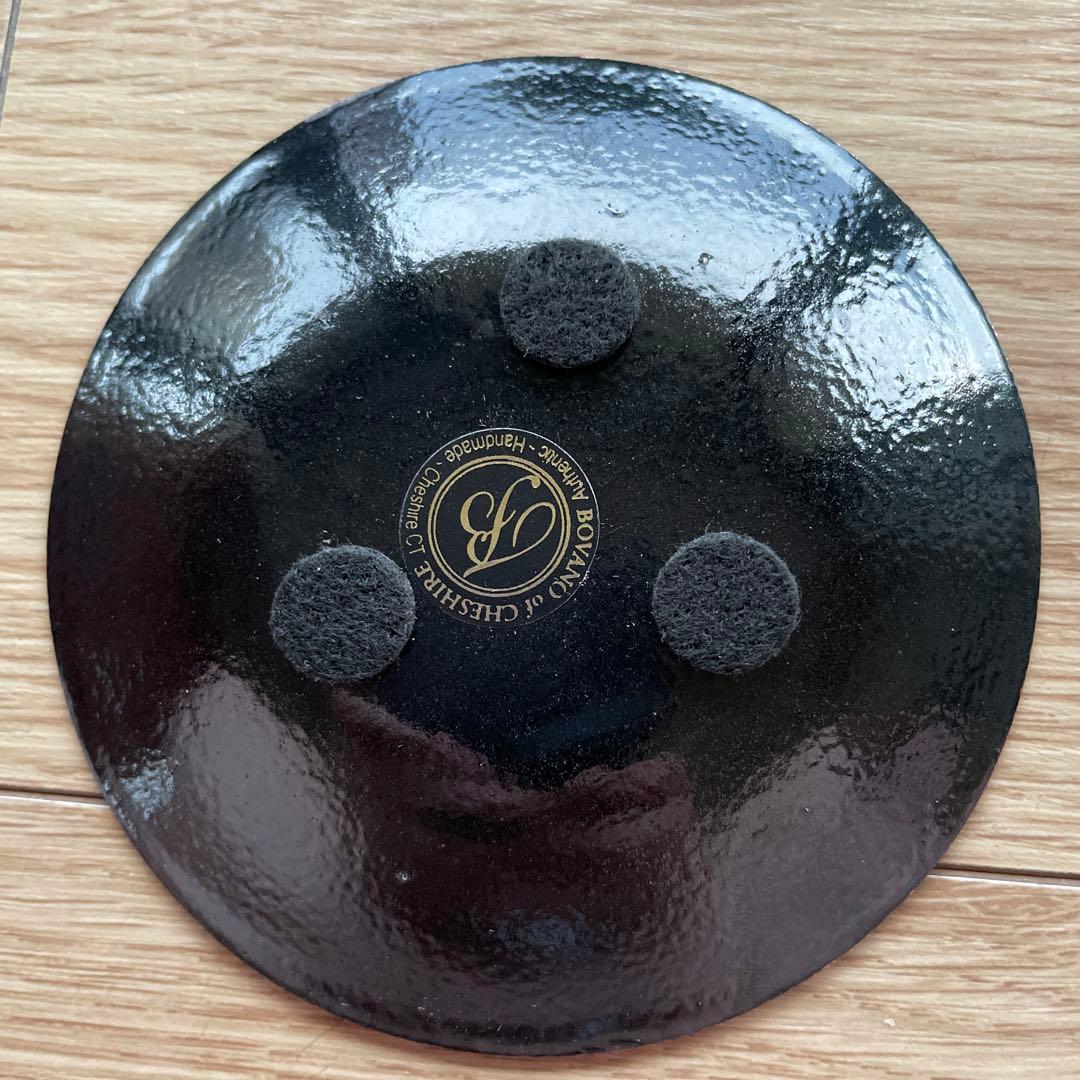 アメリカ製七宝焼のお皿