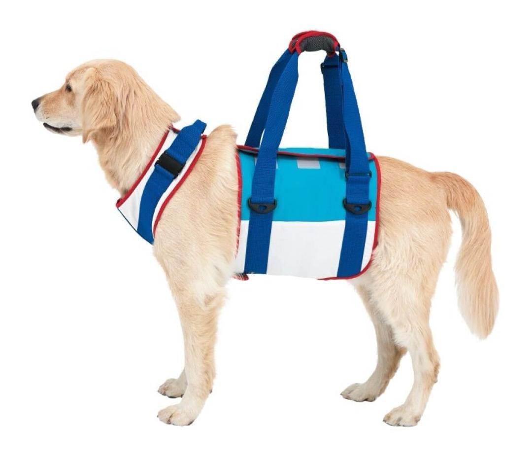 未使用 ララウォーク 犬 ハーネス 介護 胴輪 大型犬用 Mサイズ ～30kg