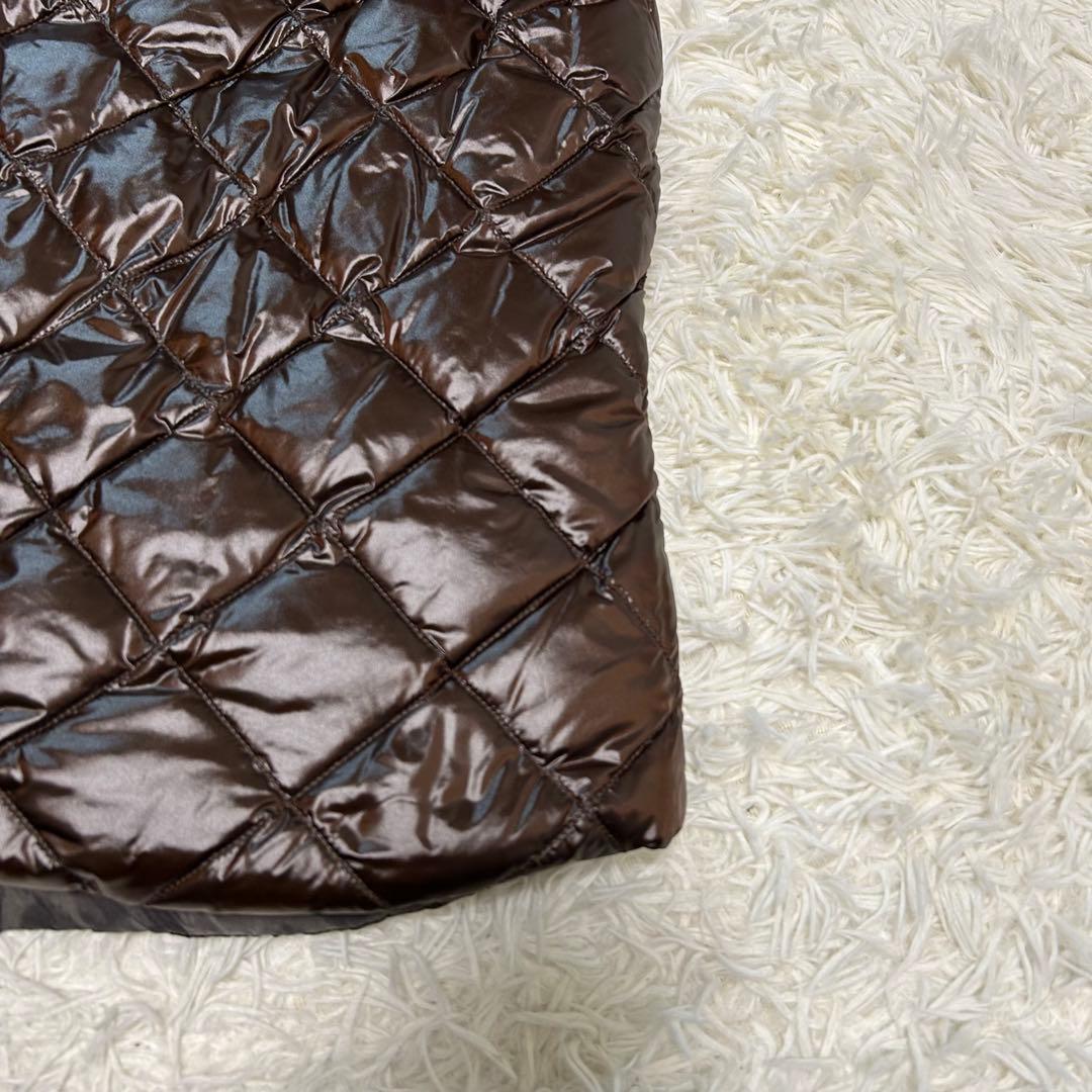 タトラス リバーシブル 2WAY ダウンベスト キルティング レオパード 2