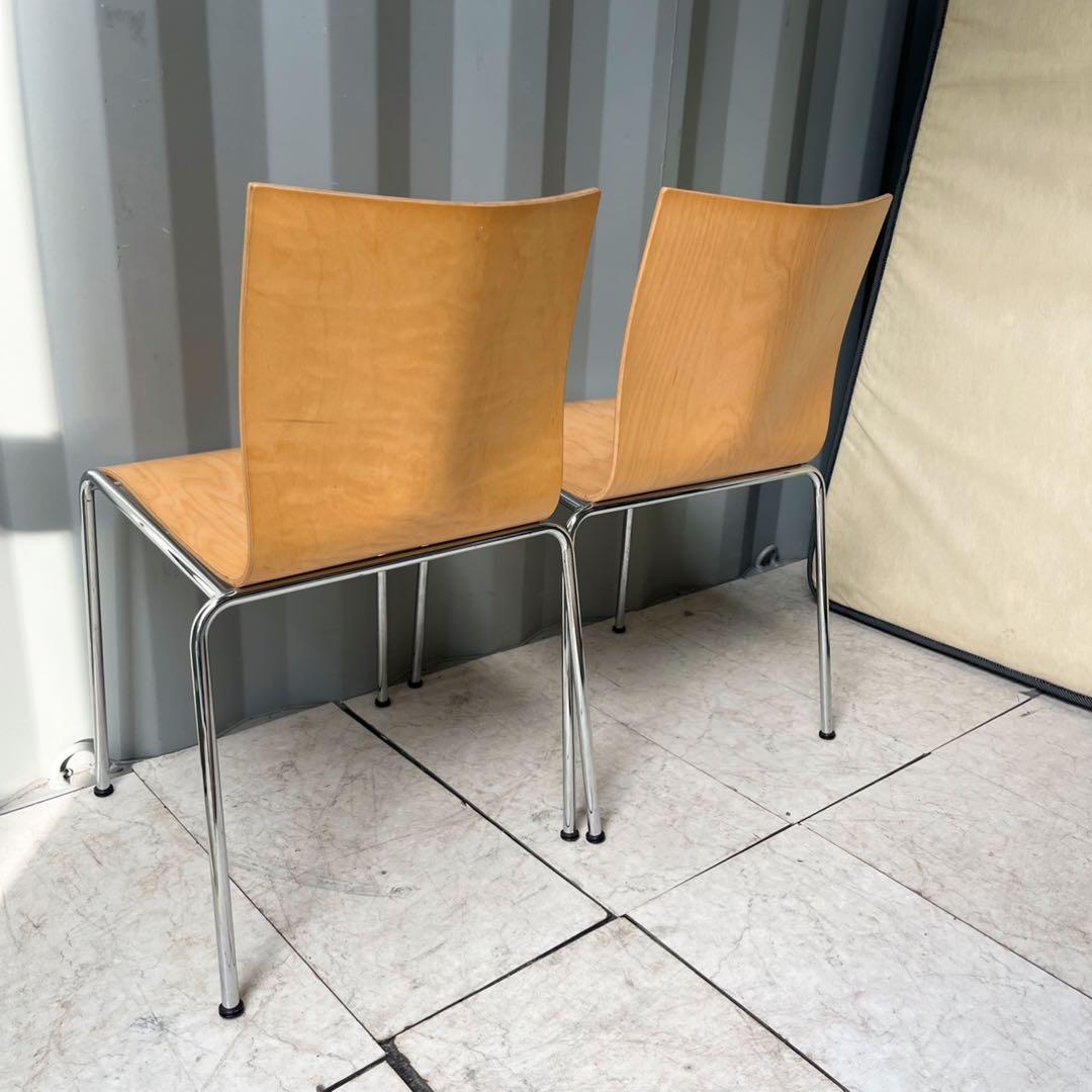 取付無料！エンゲルブレヒト 北欧デンマーク ナチュラル チェリックチェア２脚✨