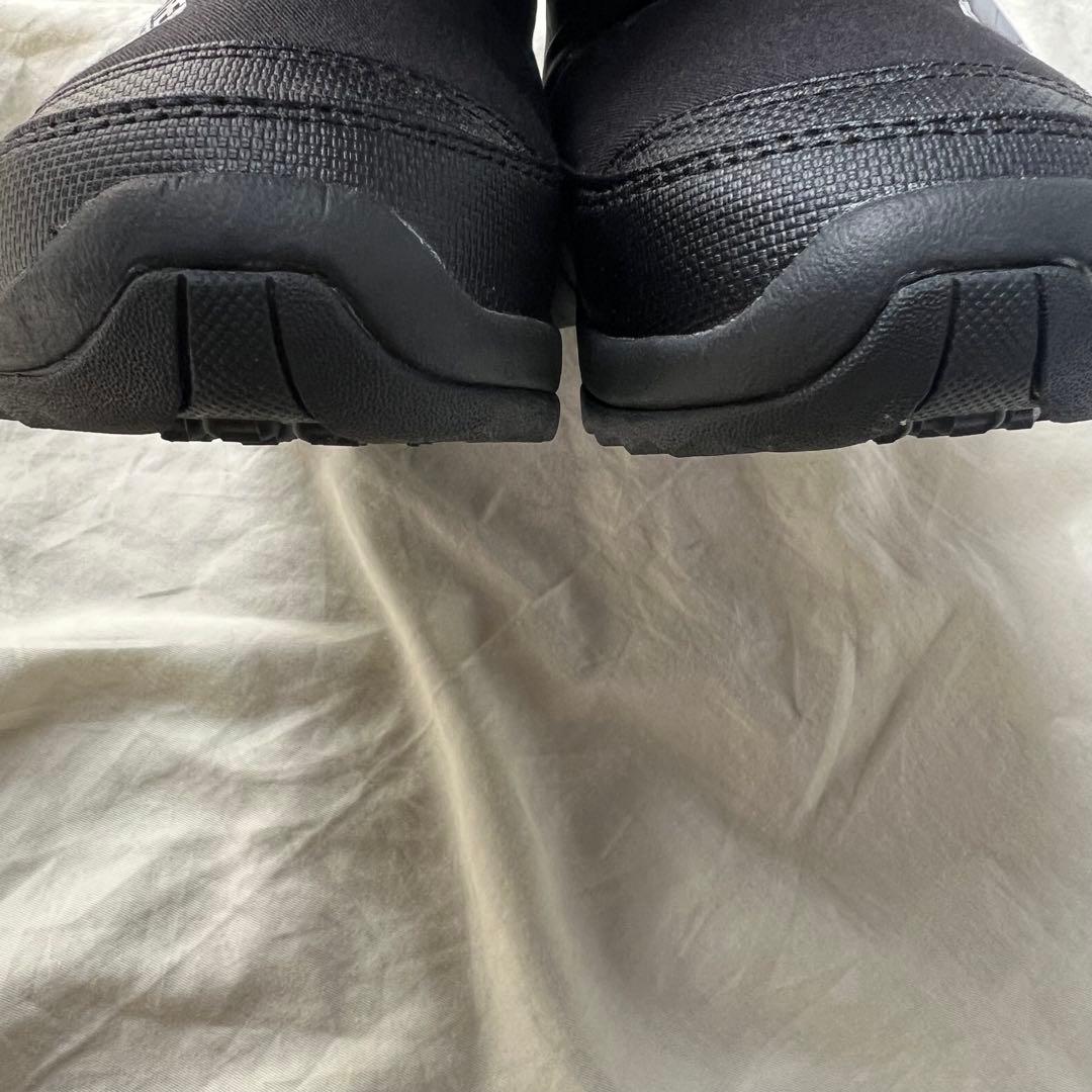 【新品】ノースフェイス キッズ ブーツ 靴 ヌプシ ブラック ジュニア 防寒