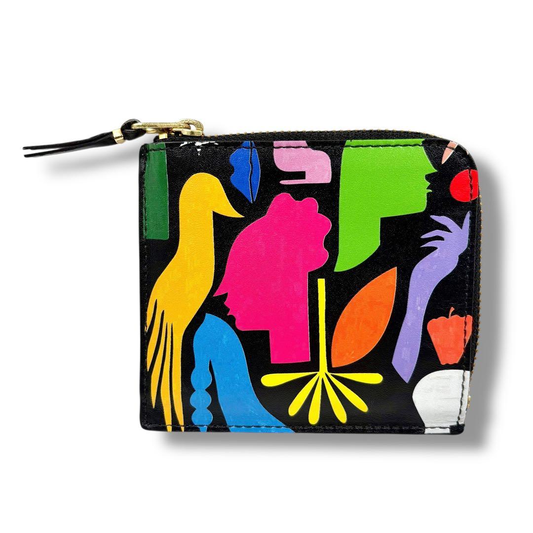 【美品】 コムデギャルソン 財布 ケース 限定モデル L字 ブラック 希少