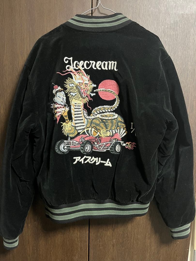 さらに値下げ❗️ 激レア icecream スカジャン スタジャン　Mサイズ